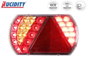 LED TAKAVALO SUN FLOWER 12V VASEN 5-PIN BAJONET