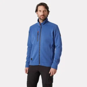 HELLY HANSEN FLEECE NEULETAKKI KENSINGTON STONEBLUE