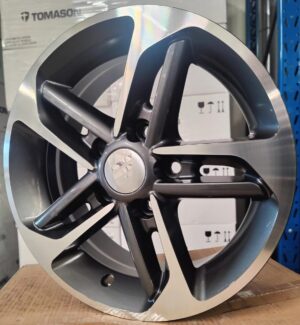 ALUMIINIVANNE MAK GSM10 6J15 5X112 cb67 ET30 Anthracie polished (hymer OEM)